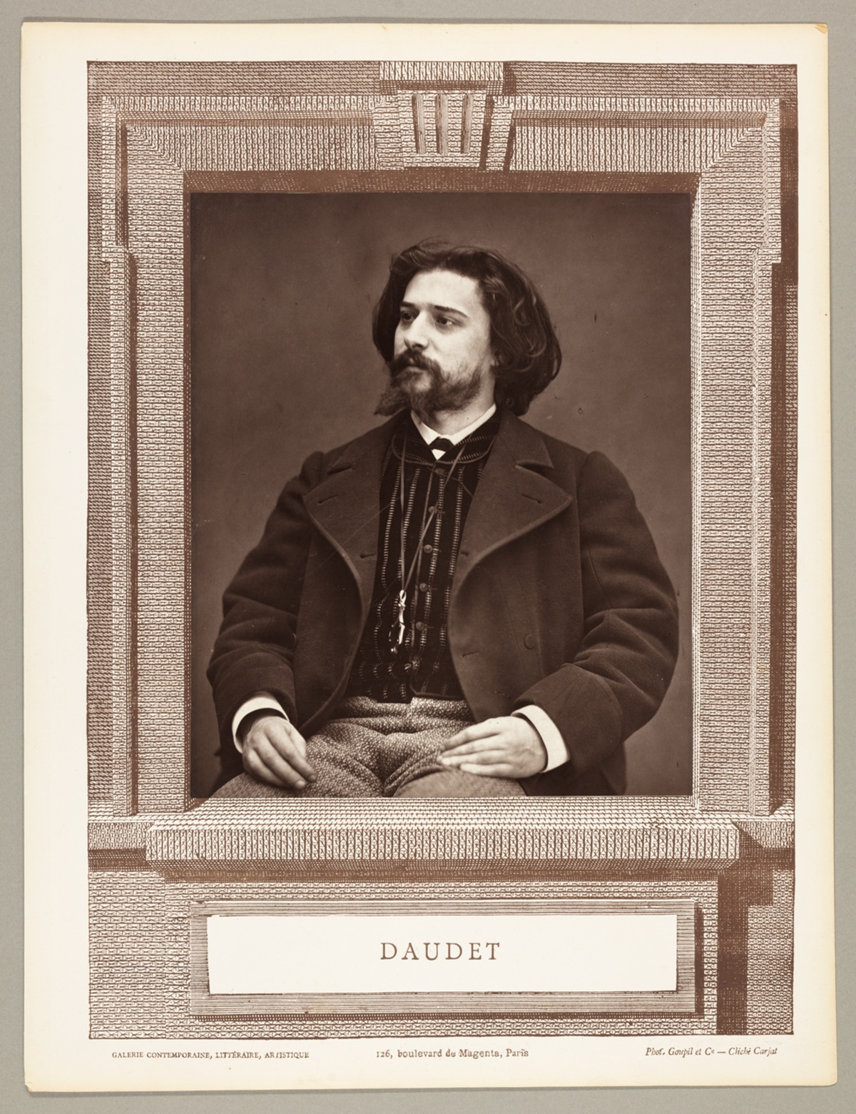 Alphonse Daudet (French novelist, 1849-1897) — Etienne Carjat