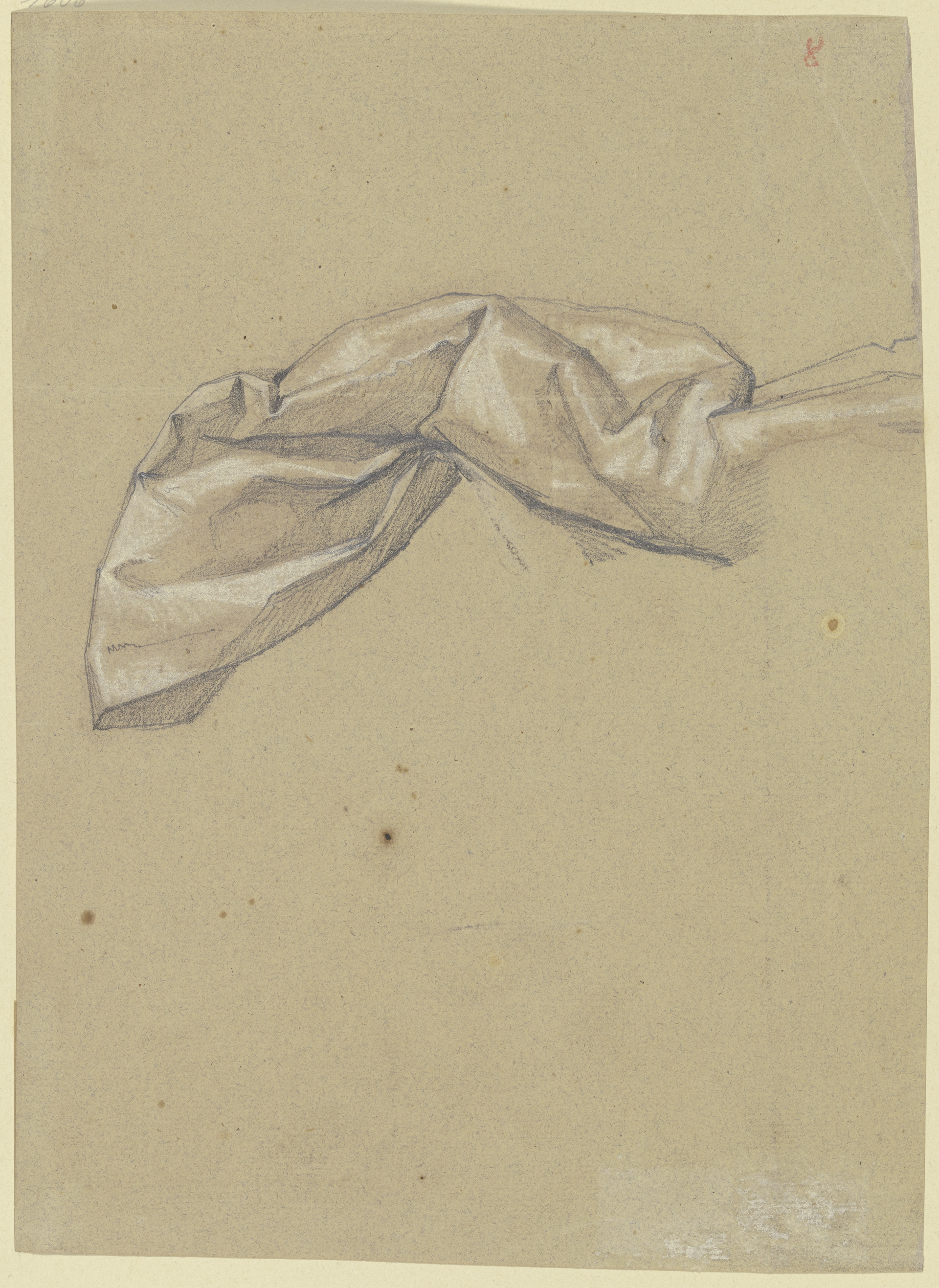 Drapery study — Victor Müller