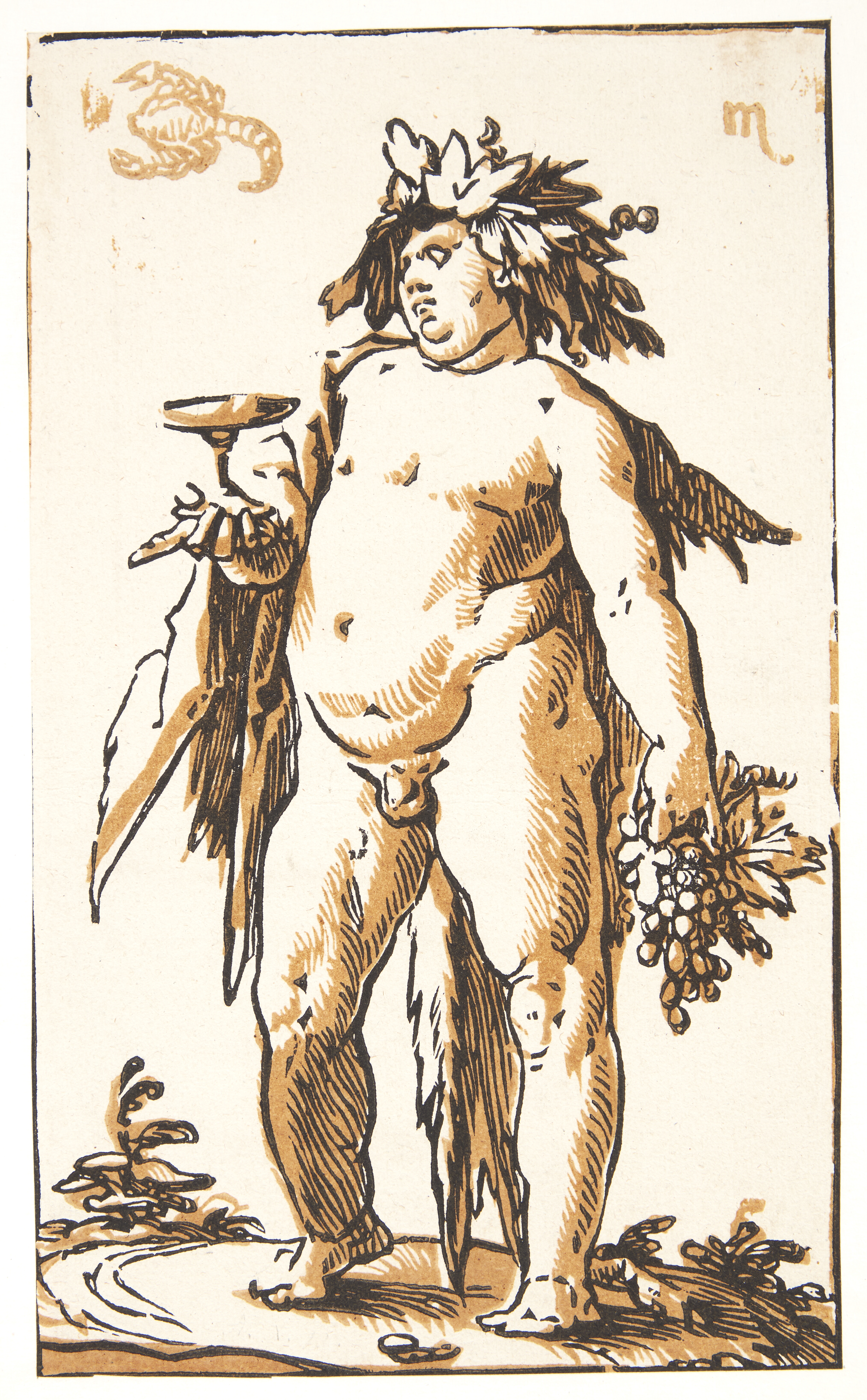 Bakkus — Hendrick Goltzius