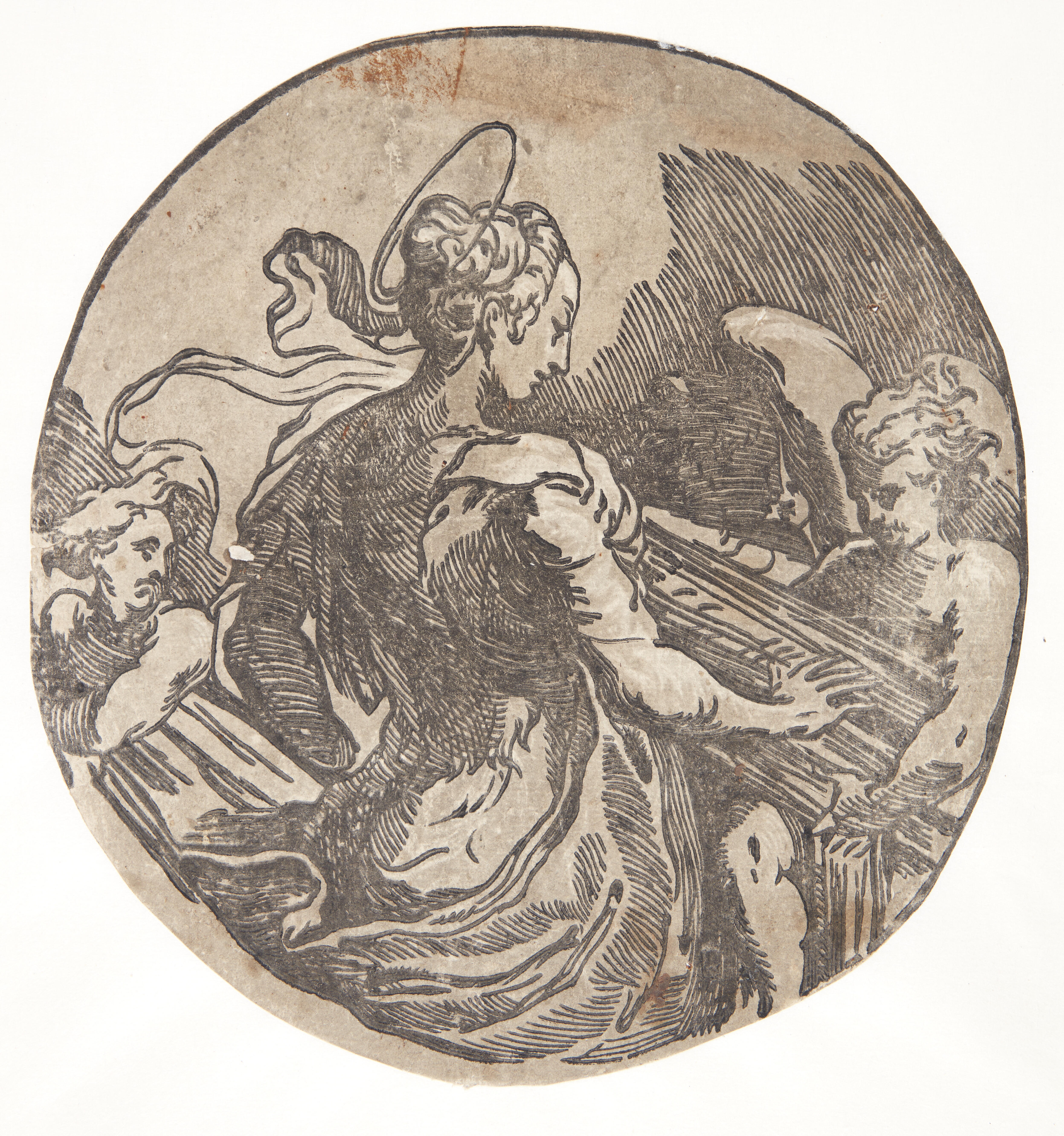 Den hellige Cæcilie — Antonio da Trento