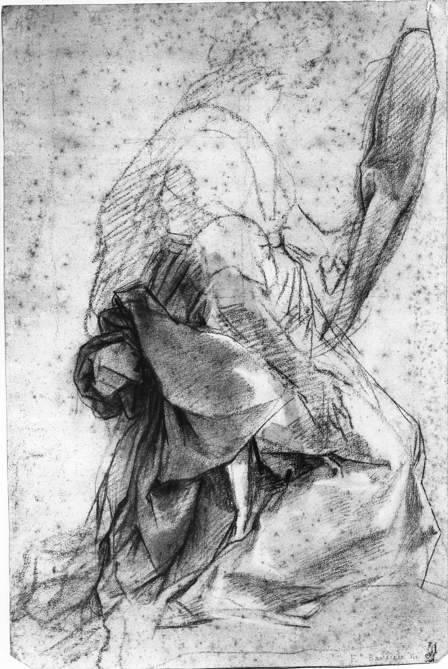Barocci - Drapery Study, 1906 — Federico Barocci