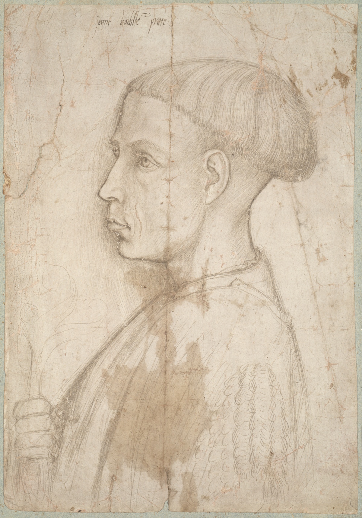 Bust of a Young Man in Profile — Giovanni Badile