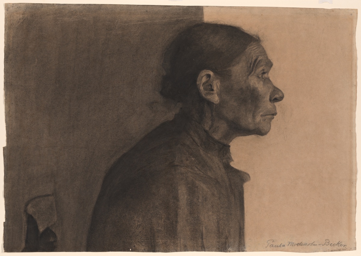 Woman in Profile, Turned Right — Paula Modersohn-Becker