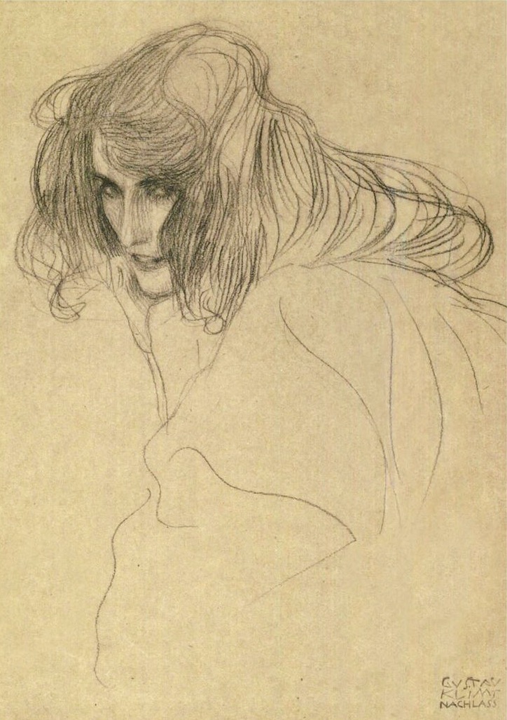 Klimt, Study for Beethovenfries — Gustav Klimt