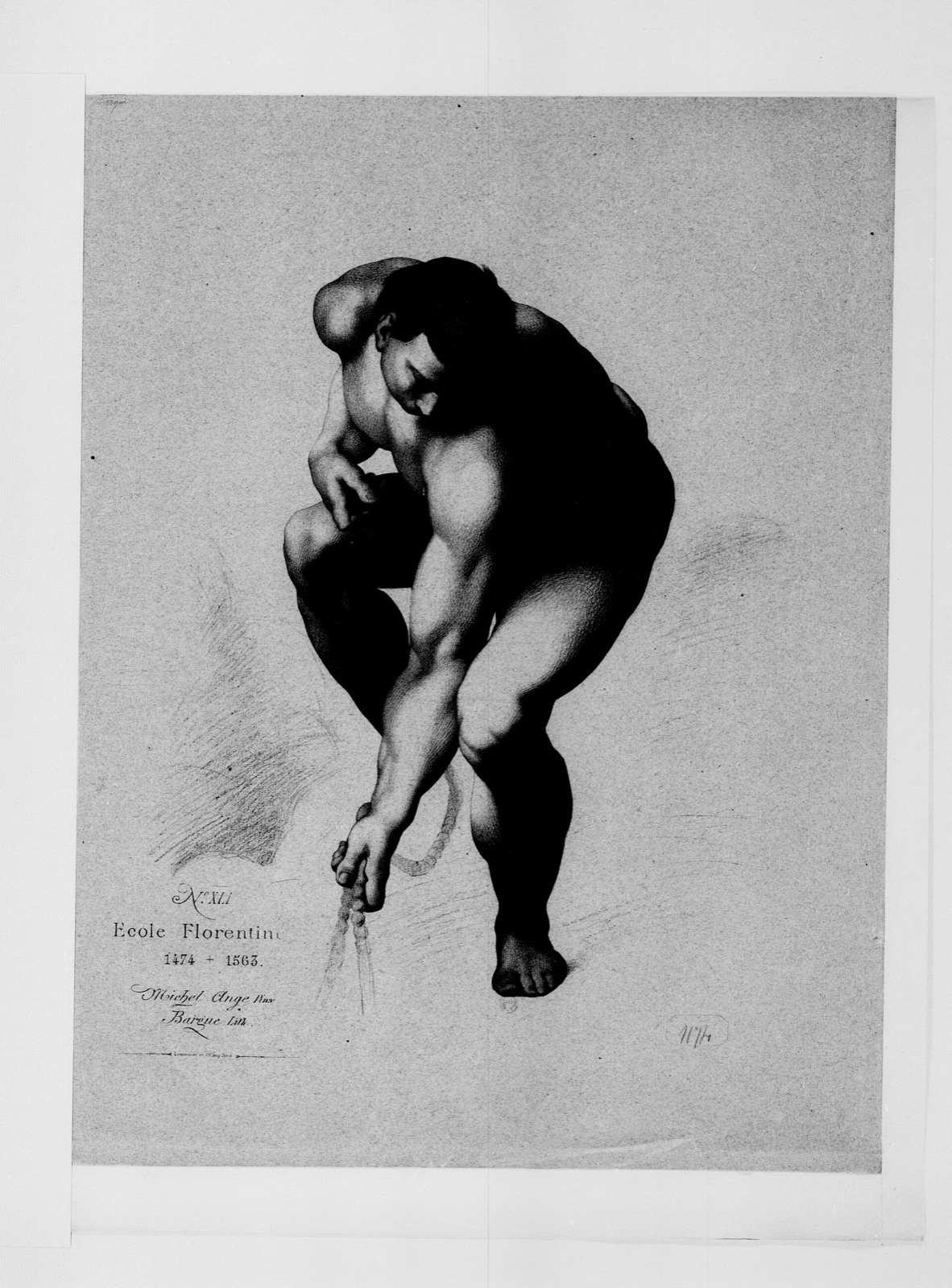 Cours de dessin - estampe - (Charles Bargue) ; (avec le concours de Jean-Léon Gérôme) — Charles Bargue