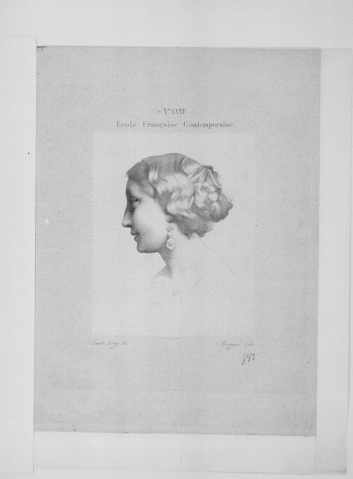 Cours de dessin - estampe - (Charles Bargue) ; (avec le concours de Jean-Léon Gérôme) — Charles Bargue