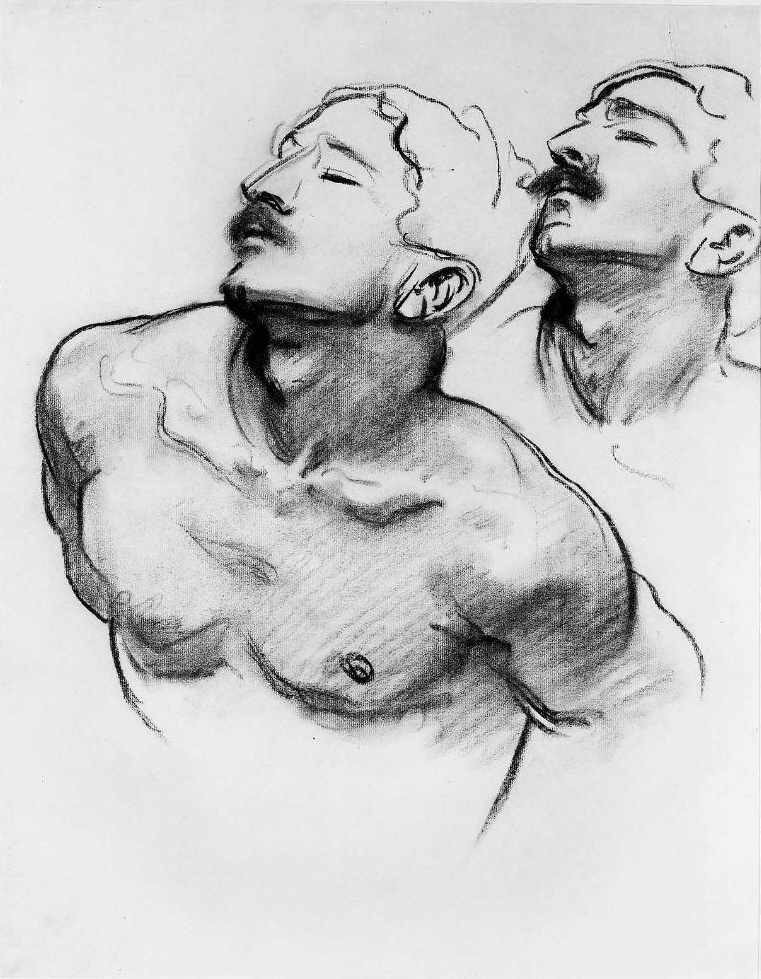 John Singer Sargent - Study for Sorrowful Mysteries — John Singer Sargent