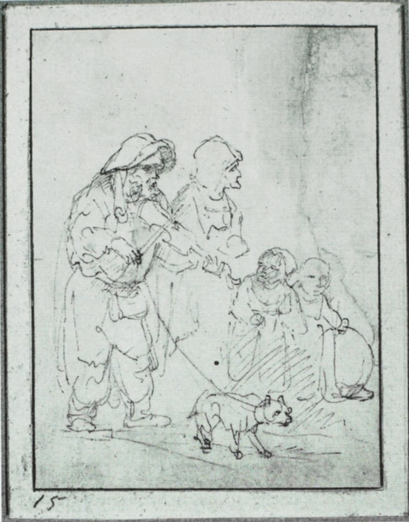 Rembrandt Beggars I — Rembrandt