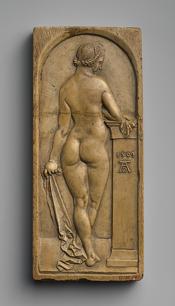 Female Nude Seen from Behind — Albrecht Dürer