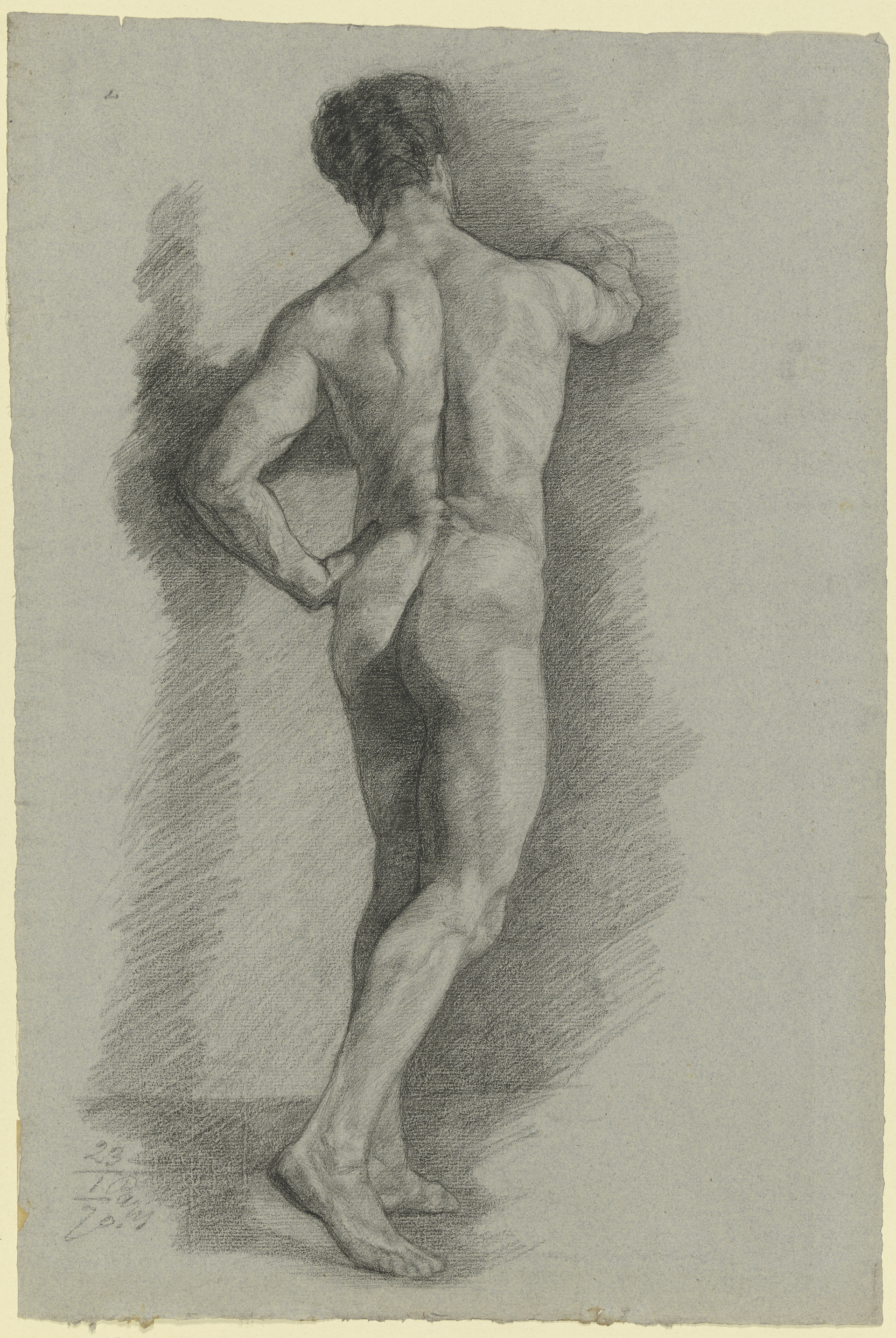 Male nude from behind (SM sg1956z) — Louis Louis Eysen Eysen
