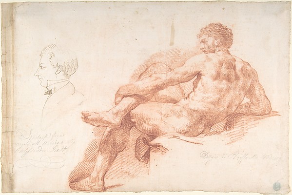 Male Nude — Giovanni Battista Lombardi