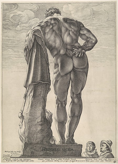 Farnese Hercules — Hendrick Goltzius