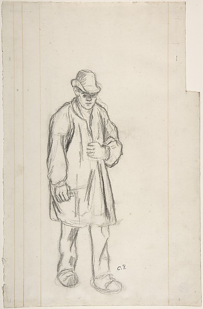 Peasant — Camille Pissarro
