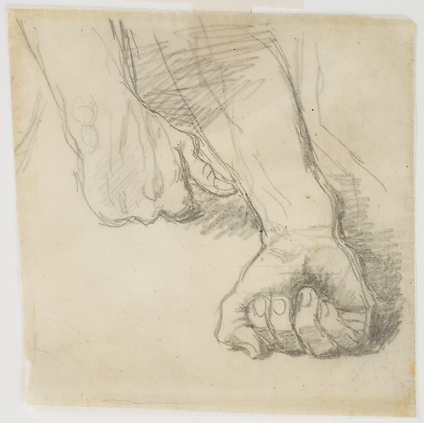 Study of Hands for "Christ Among the Doctors" — Jean Auguste Dominique Ingres