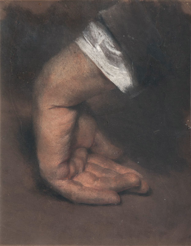 Adolph von Menzel Aufgestützte Hand — Adolph von Menzel
