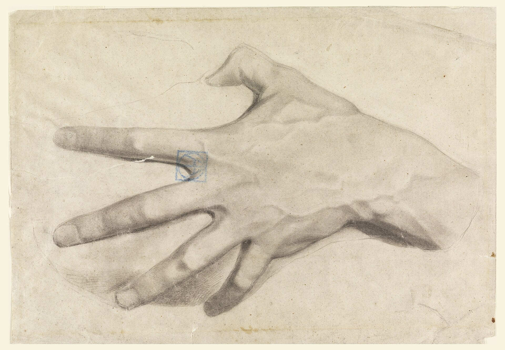 Drawing, Study of a Hand, 1881–92 (CH 18439667) — Leon Dabo