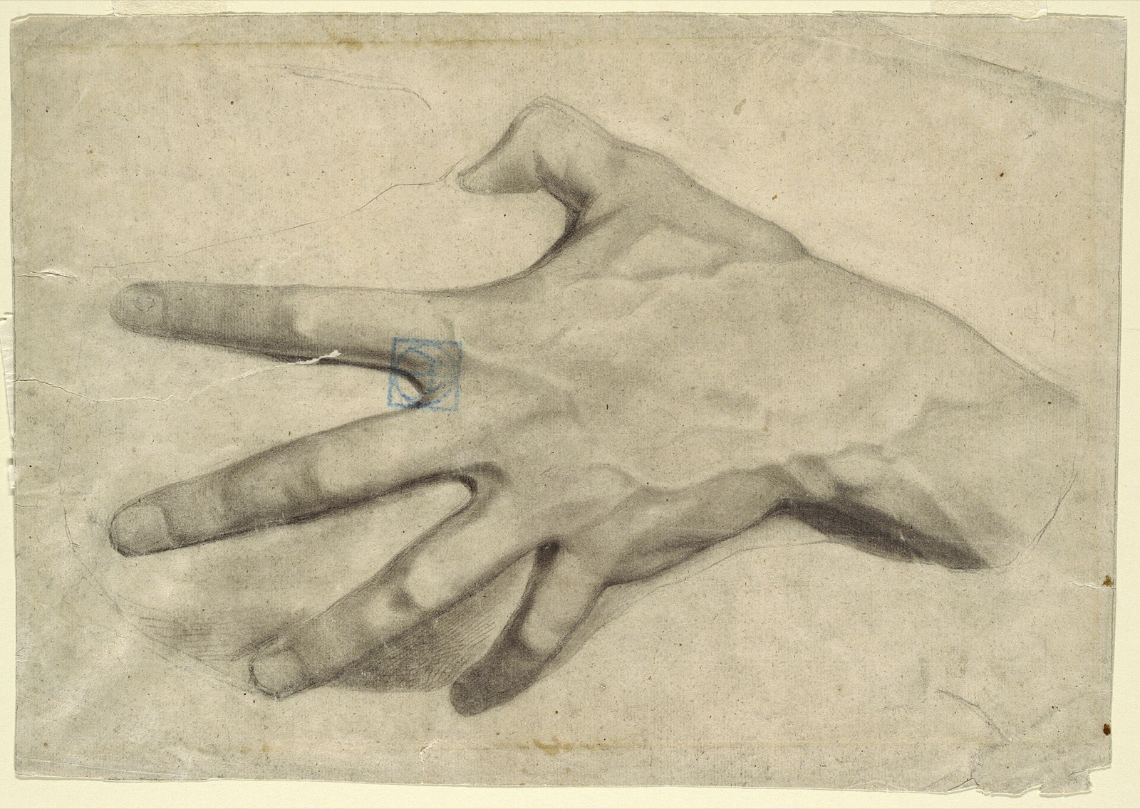 Drawing, Study of a Hand, 1881–92 (CH 18439667-2) — Leon Dabo