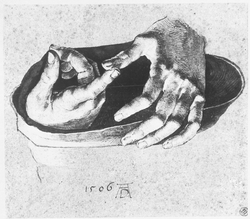 Dürer, Albrecht - Die Hände des zwölfjährigen Christus - 1506 — Albrecht Dürer