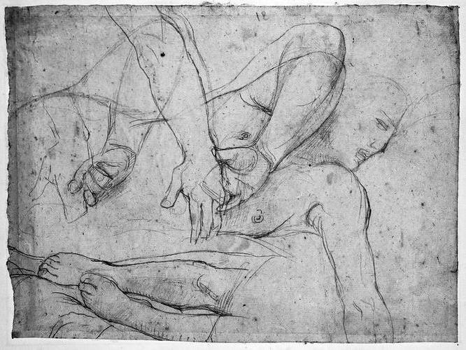 Ingres - MI.867.2226, Antiochos et Erasistrate — Jean-Auguste-Dominique Ingres