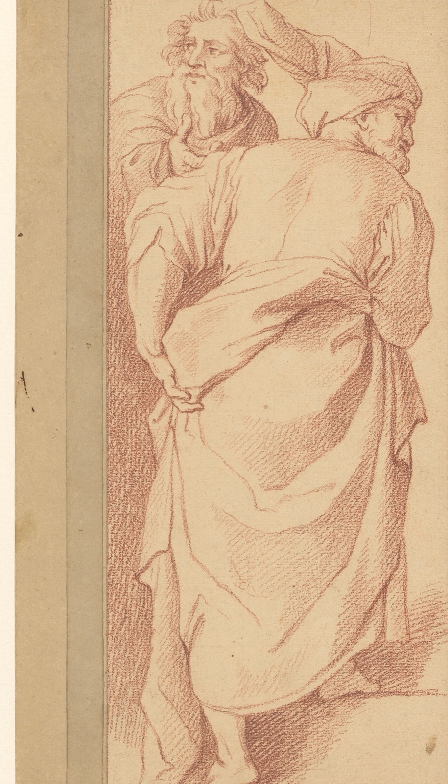 Man op een trap, op de rug gezien, RP-T-00-1884 — Artiste inconnu