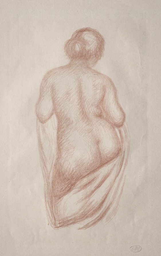 Woman Seen from the Back — Aristide Maillol