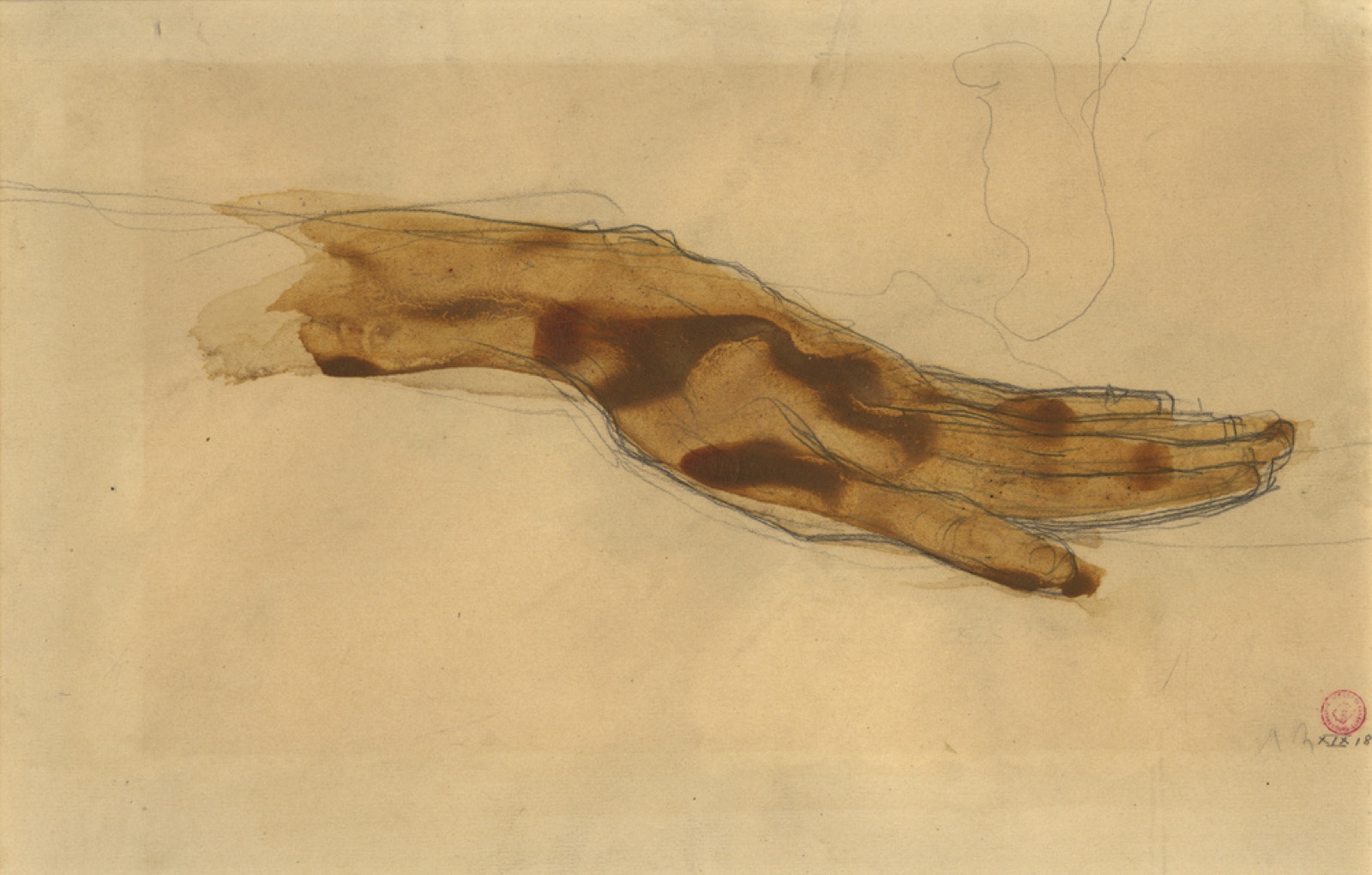 Auguste Rodin, Main d'une danseuse cambodgienne — Auguste Rodin