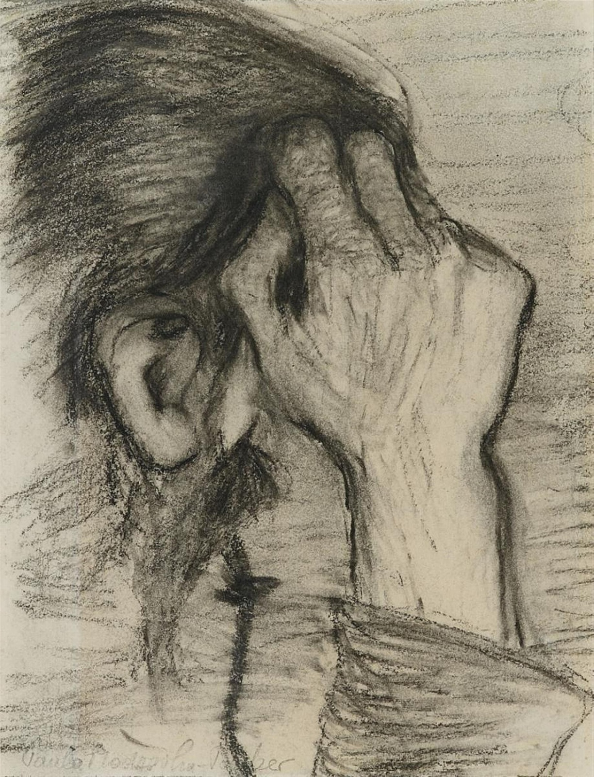 Paula Modersohn-Becker Studie nach einer Hand — Paula Modersohn-Becker
