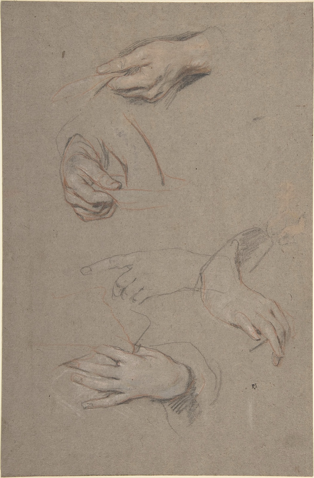 Studies of Hands MET DP804703 — Creator:Sir Peter Lely