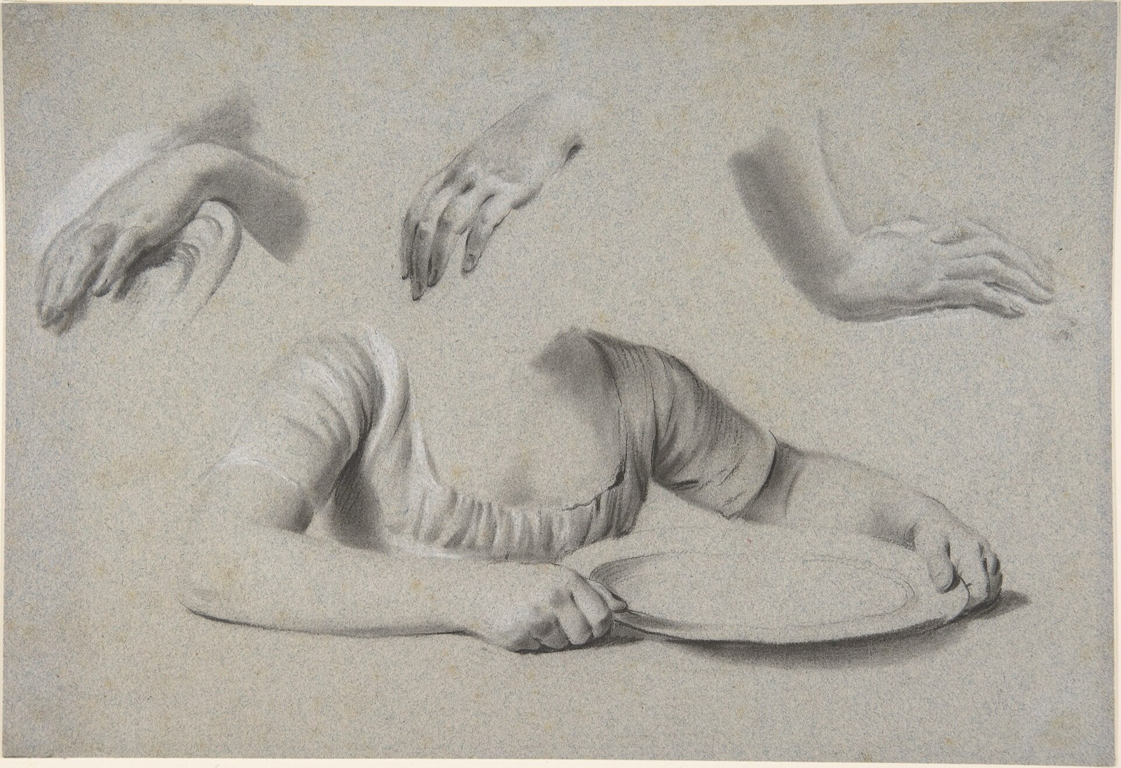 Studies of Hands MET DP805345 — Louis-Léopold Boilly