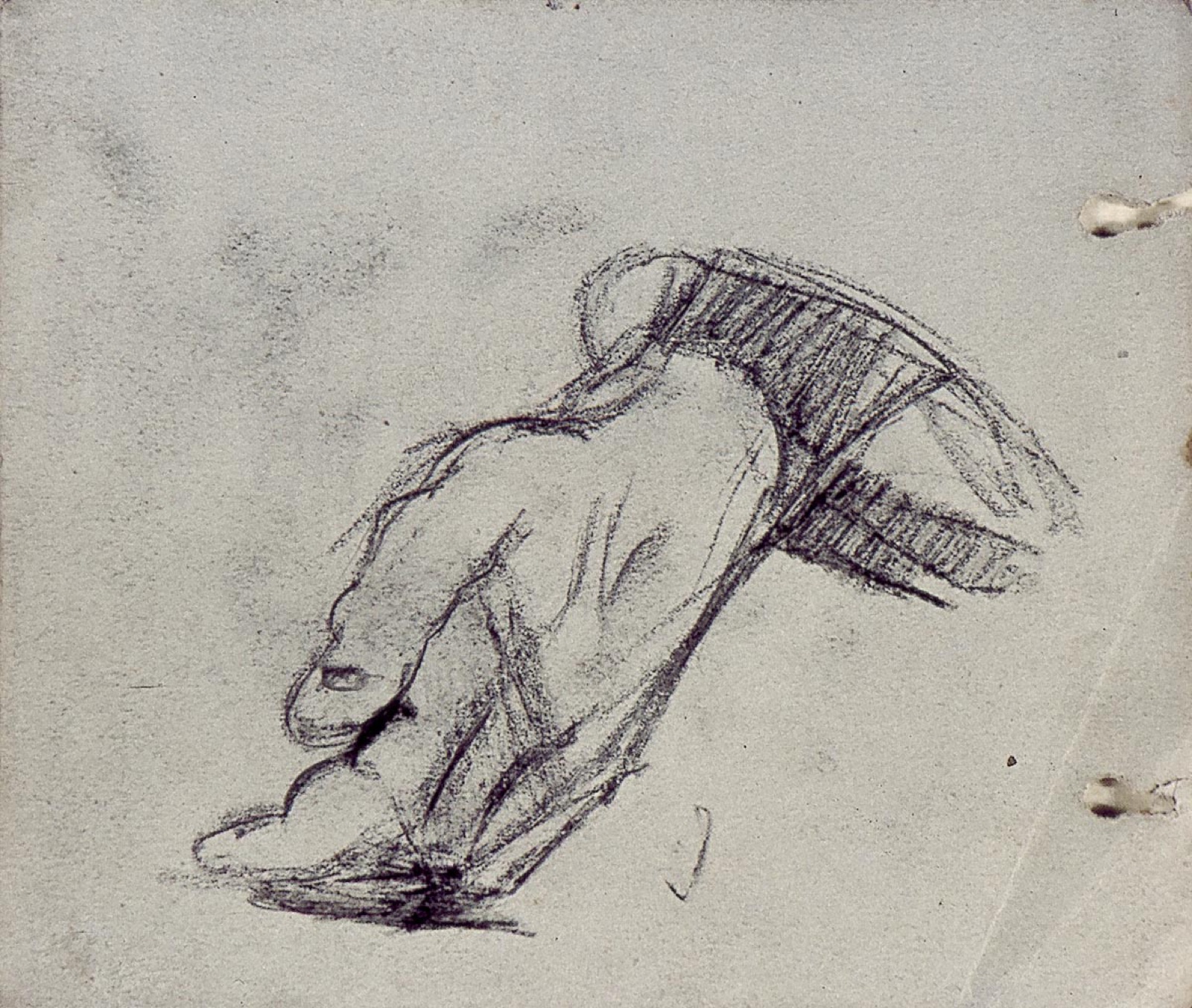 Study of a Hand by Theo van Doesburg Centraal Museum AB4393 — Theo van Doesburg