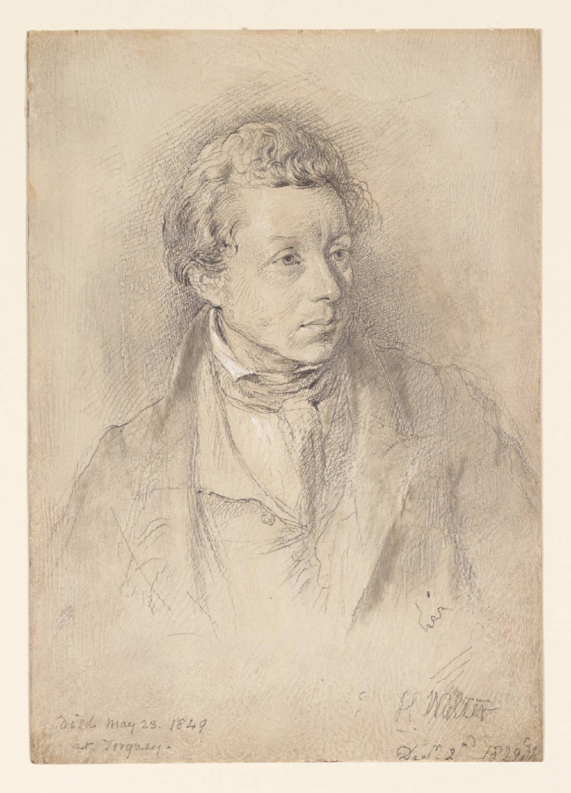 George Richmond Portrait of Henry Walter 1829 — George Richmond