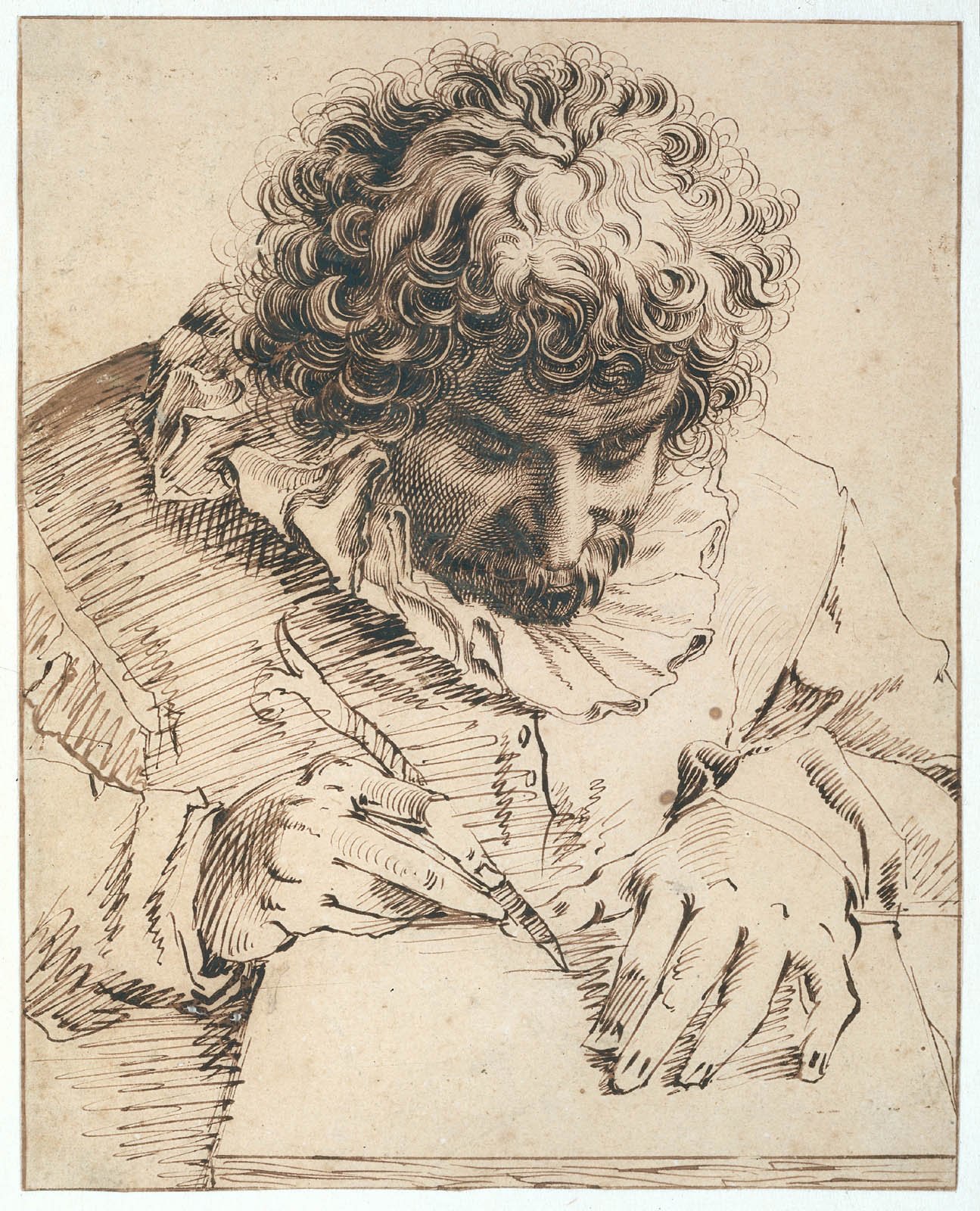 Hendrik Goltzius - Portret van Gillis van Breen — Hendrik Goltzius