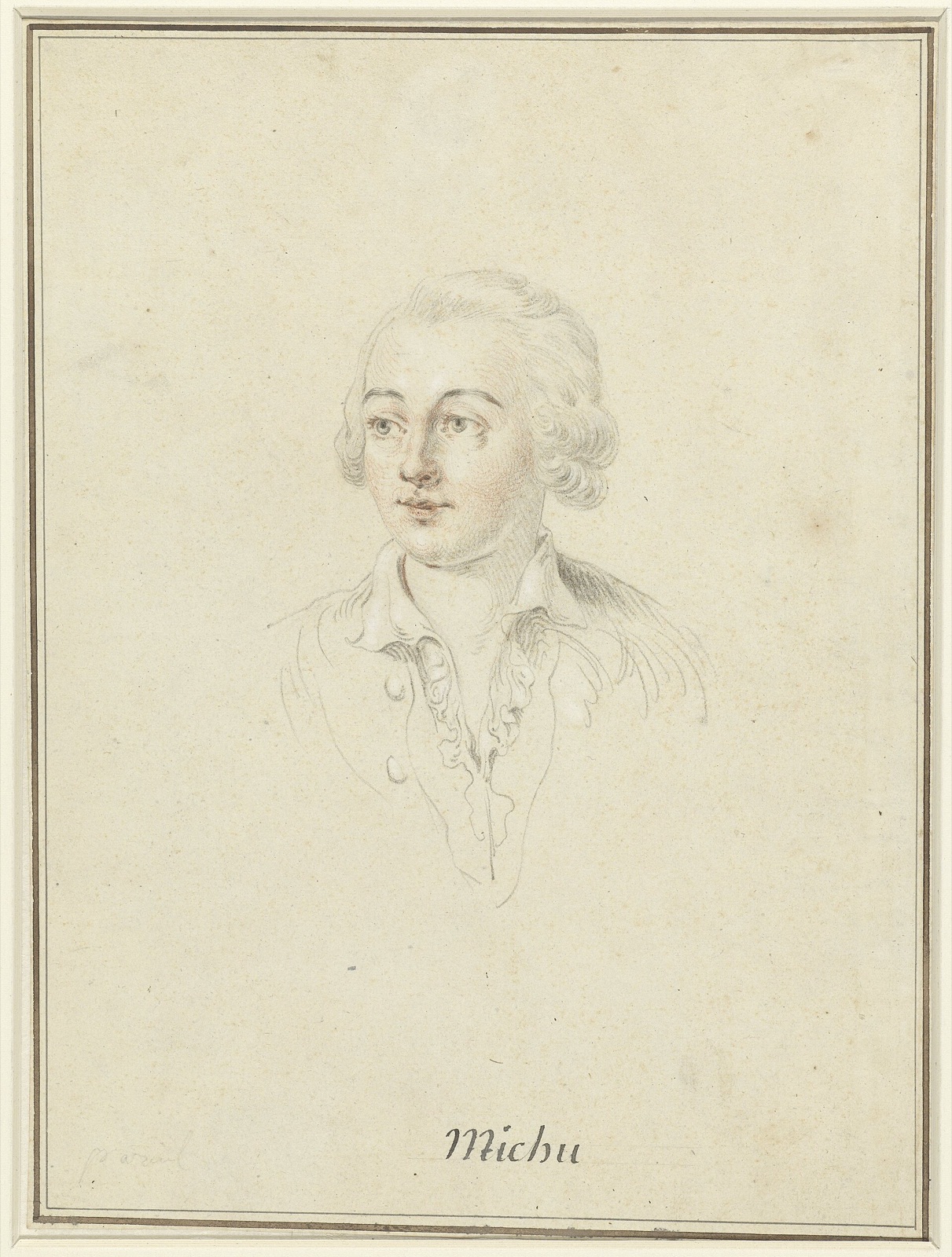 Portret van L. Michu, RP-T-1954-171 — Artiste inconnu
