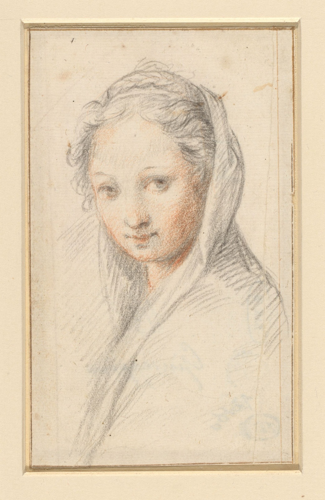 Portret van een vrouw, RP-T-1889-A-2160 — Artista ignoto
