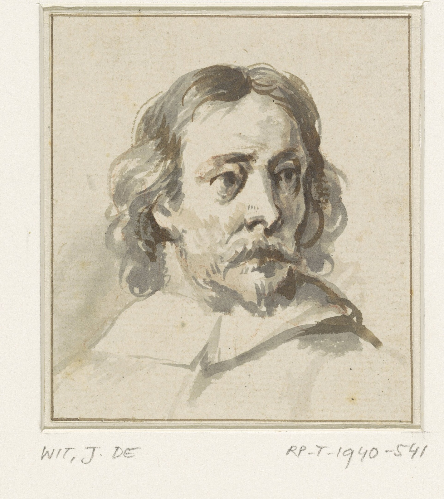 Portret van A.B. Quest, RP-T-1940-541 — Artiste inconnu