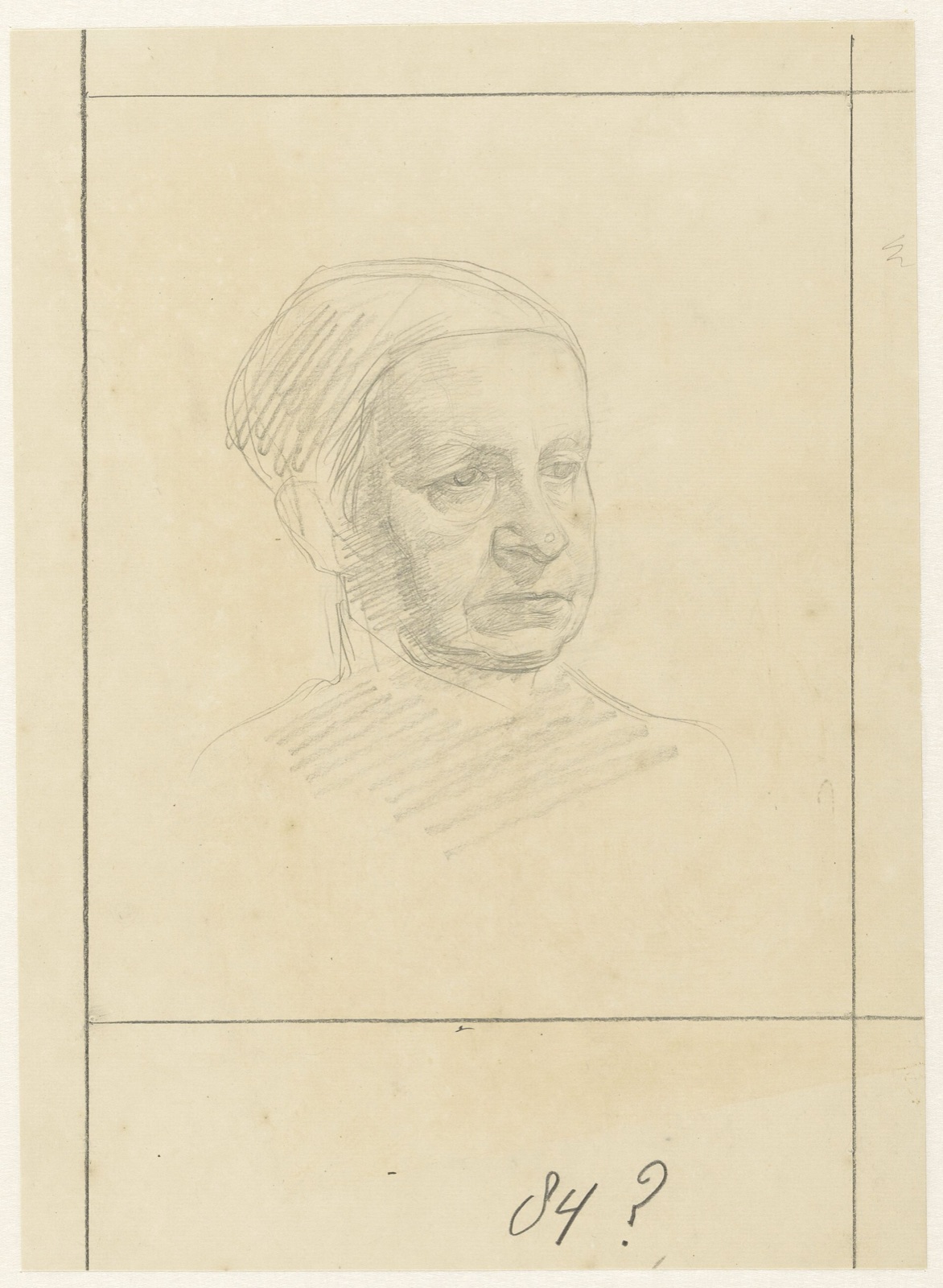 Portret van mevrouw Veth-Giltay, RP-T-1962-144 — Unbekannter Künstler