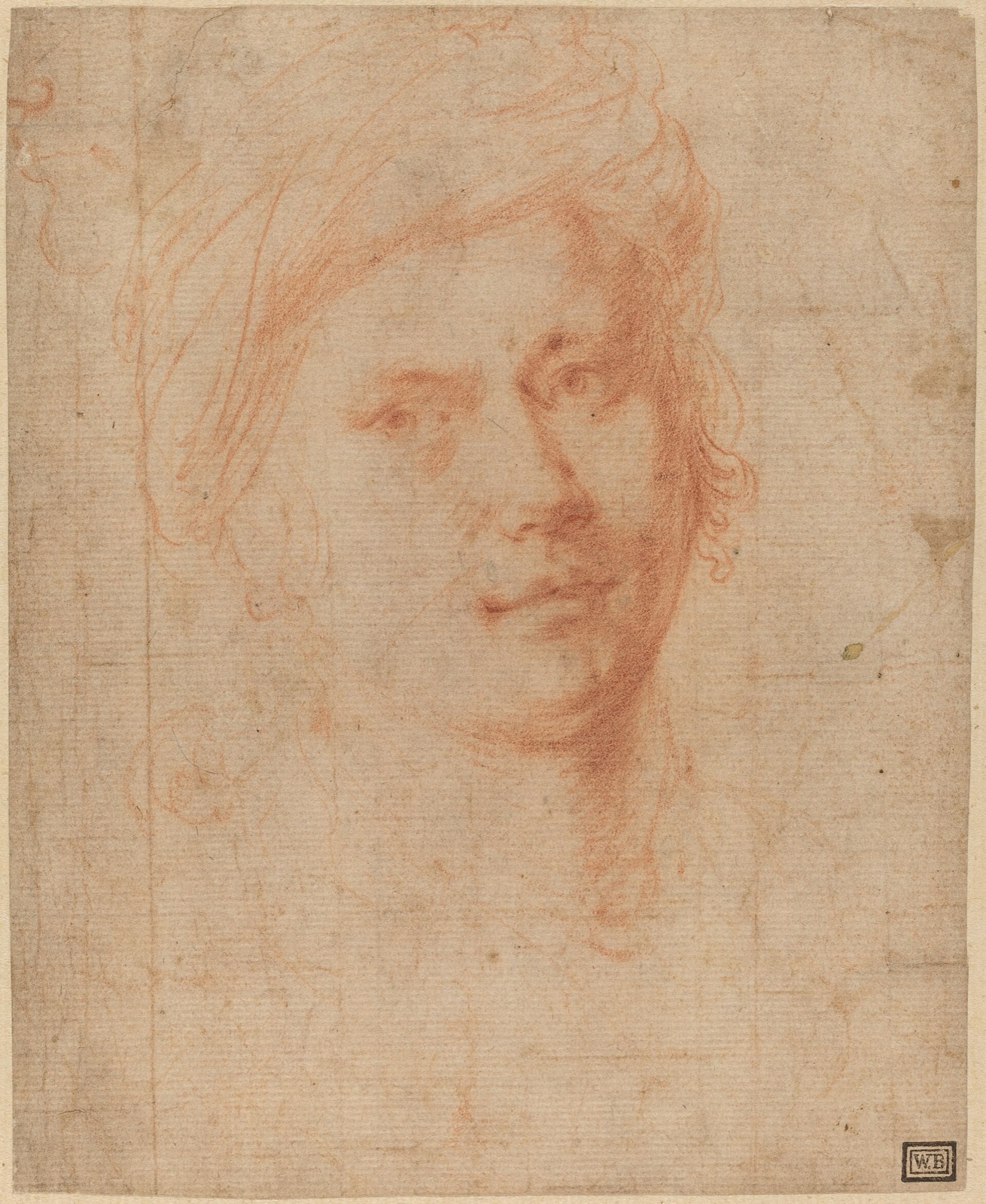 Alessandro Allori, Head of a Youth, NGA 73450 — Alessandro Allori