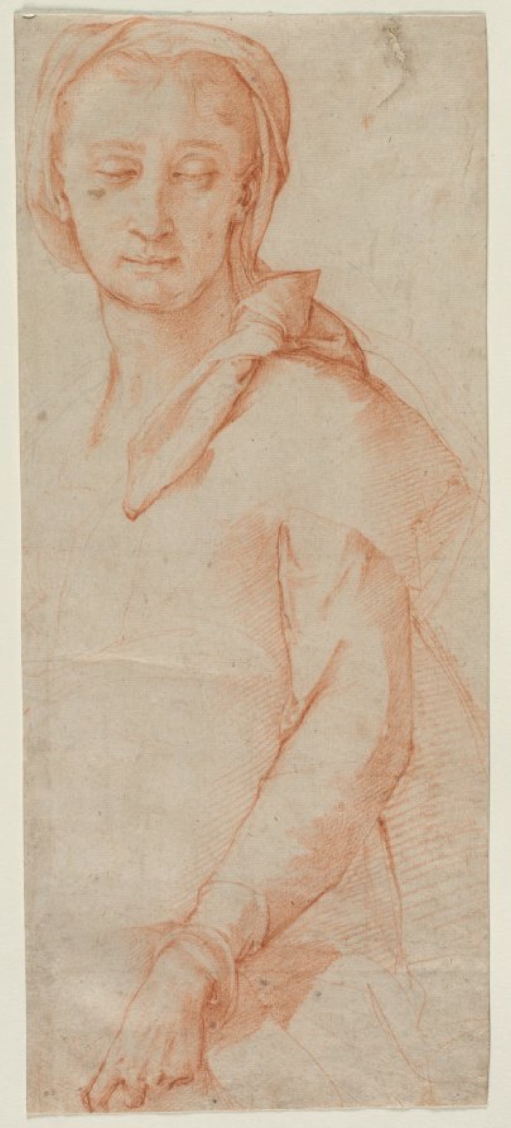 Half-Length Figure Study of a Woman — Ludovico Cardi Cigoli