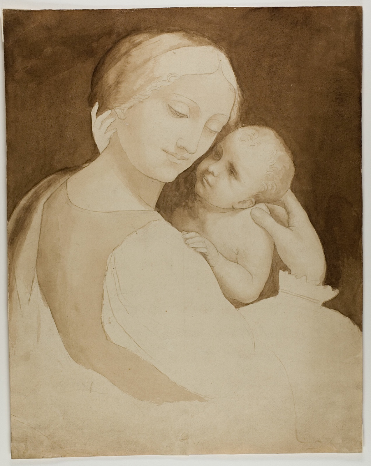 Madonna and Child (recto), and Fragment of Woman's Torso (verso) — Unknown artist