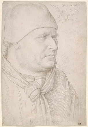 Portrait of Alain de Coëtivy (1407–1474) — Jean Fouquet