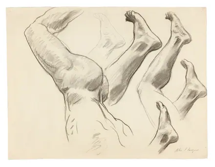 Sketches of Legs and Feet — John Singer Sargent