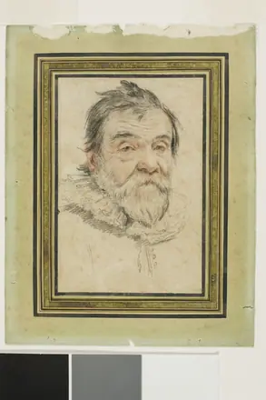 Portrait of a Bearded Old Man — Attributed to Claude Mellan