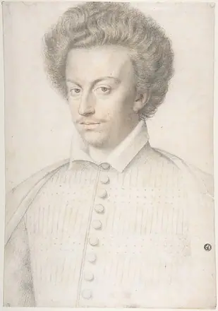 Portrait of a Man (Louis de Lorraine?, 1555–1588) — Unknown artist