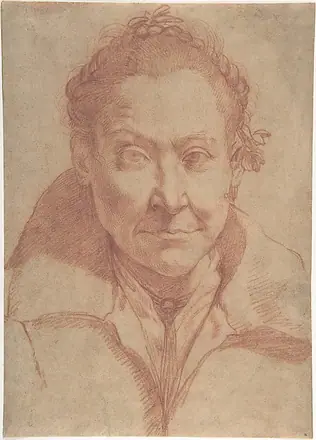 Bust-Length Portrait of a Woman (recto); Bust-Length Study of a Girl (verso)