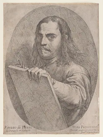 Self-Portrait — Pietro Testa