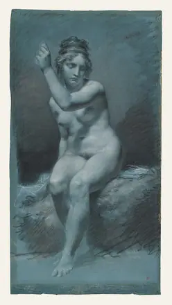 Pierre-Paul Prud'hon - Study of a Female Nude — Pierre-Paul Prud'hon
