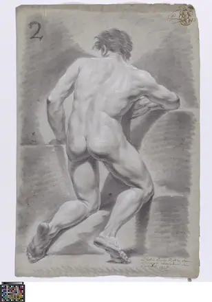 Academische studie, 1772, Pieter Van de Vivere, Musea Brugge, 0016.GRO0037.II