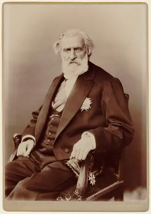 Wilhelm Benque - Photograph of Ambroise Thomas — Wilhelm Benque / Adam Cuerden