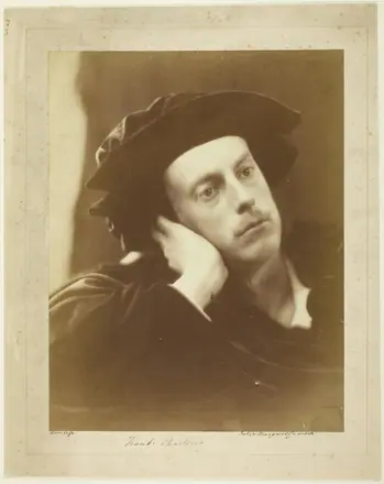 Portrait of The Hon. Frank Charteris — Julia Margaret Cameron