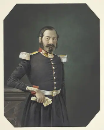 Portrait of a French Military Officer — Unknown artist